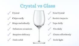 Glass vs. Crystal Drinking Glass | Wine-n-Gear