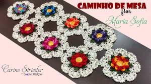 Caminho Ou Trilho De Mesa Em Croche Feito Com A Flor Maria Sofia Carine Strieder Youtube Toalhinhas e caminhos de mesa em crochê + grafico. caminho ou trilho de mesa em croche feito com a flor maria sofia carine strieder
