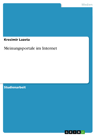 Meinungsportale im Internet - GRIN