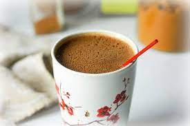 Mocha Maca Matcha Drink Recipe Healthy Low Carb Breakfast Pick Me Up Recipe Maca Matcha Matcha Drink Recipes Matcha Drink