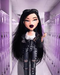Bratz Designer Beauty Makeup Haydenwilliams Bratzjade Jade Purple Black Hair Blackhair Doll Dolls Bitchd Bratz Doll Makeup Bratz Girls Purple Black Hair