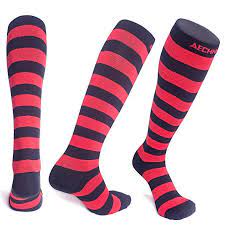 Aechnnei 3d Mesh Material Breathable Compression Socks 20 30mmhg For Men Women Cross Country Mountai Compression Socks Mens Compression Socks Sporty Sock