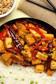 Kung Pao Tofu Salty Sweet And Spicy Loving It Vegan