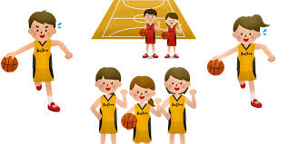 Gambar 1.12 gerakan mengoper dengan memantulkan ke lantai. 6 Gerak Spesifik Permainan Bola Basket Gambar Dan Penjelasan