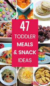 47 Recipes For Toddler Meals And Toddler Snack Ideas Kids Meals Healthy Snacks Easy Snacks