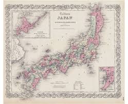 A map of edo in the 1840s, at the end of tokugawa rule in japan. Maps Of Japan Collection Of Maps Of Japan Asia Mapsland Maps Of The World