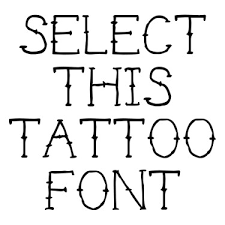 Chicano letters are commonly used for tattoos, graffiti, and other lettering designs. Chicano Font For Tattoos Online Font Generator