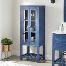 Shop our great selection of furniture & save. 24 Wakefield Linen Storage Cabinet Rustic Navy Blue Bathroom Accessories Bath Accents