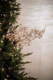 32 Frosted Iced Gold Crabapple Spray In 2021 Glam Christmas Decor Christmas Decorations Living Room Elegant Christmas Trees