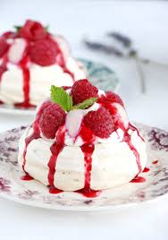 Ispahan Style Raspberry Lychee Rose Pavlovas Del S Cooking Twist Recipe Pavlova Desserts Mothers Day Desserts