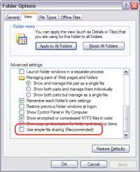 Windows Xp - "Sharing And Security" Is Missing From My Xp Laptop - Super  User