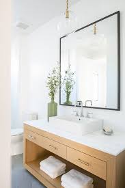 Feel More Comfort While Bathing With Modern Farmhouse Bathroom Ideas Dexorate Oak Bathroom Vanity Oak Bathroom Bathroom Interior Design