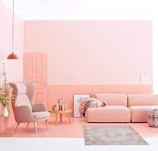 Wandfarbe Apricot Der Frische Trend Bei Der Wandgestaltung In 40 Beispielen Haus Deko Wande Streichen Wohnen