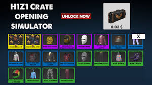 H1z1 new skins this weekend! Kotk Crate Simulator H1z1 Apk Free Latest Version