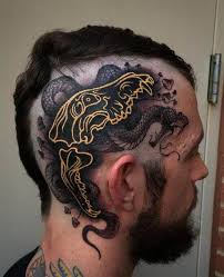 One fella took the mick out of losing his hair by getting an inking of others have used their hairless heads as canvases for intricate artworks of cartoon characters, animals and, in one case, even a giant eyeball. 40 Hardcore And Creative Head Tattoo Ideas 2021 Designs