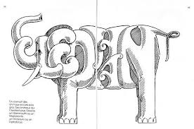 Animalarium Talkative Beasts Word Art Drawings Graphic Design Lessons Word Art