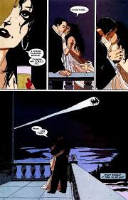 Bruce And Selina Under Bright Bat Signal Batman And Catwoman Batman And Superman Catwoman