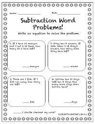 Grade 1 math word problem worksheets with mixed addition and subtraction problems. 1st Grade Addition Subtraction Word Problems By Learning With Lily