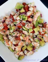 Delinquances Et Saveurs Salade De Crevettes Avocat Et Lime Food Cooking Blog Salad