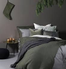 Some more colors could have been used to rev up the looks of this simple bedroom and add to its brilliance. Jul I Byen Soverom Bedroomdecoratingideas Bedroom Interior Home Decor Bedroom Olive Bedroom