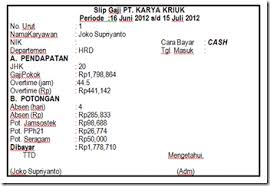 Ada banyak contoh slip gaji karyawan yang bisa anda temukan di internet untuk dijadikan referensi bila perusahaan anda ingin membuat format. Contoh Slip Gaji Pekerja Malaysia Rasmi Ri