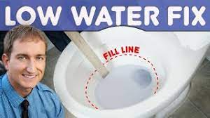 Why Is There Low Water Level In The Toilet Bowl And How To Repair - Youtube