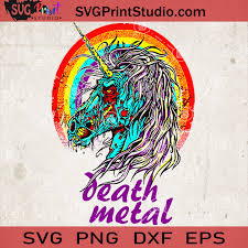 Download Death Metal Unicorn Svg Unicorn Zombie Svg Unicorn Lover Svg Print Studio