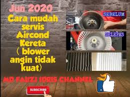 Cara servis compresor aircon kereta. Cara Buka Dan Servis Blower Aircond Semua Jenis Kereta Youtube