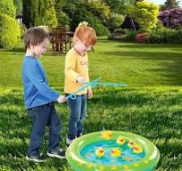 Outdoor Backyard Inflatable Duck Fishing Pond - Summer Fun