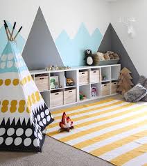 When choosing a decorating scheme for your children's room, the more imaginative and colourful the better. 23 Ideas For Your Kid S Playroom The Playroom Essentials Guide Nursery Kid S Room Decor Ideas My Sleepy Monkey