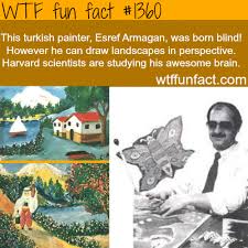 Esref Armagan Blind Artist Paintings And Art Wtf Fun Facts Fun Facts Weird Facts