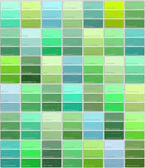 Shades Of Green Color