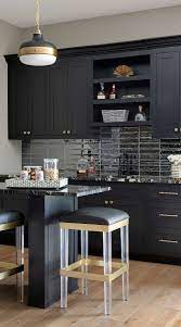 Basis, chelsea, frame, match, degree, profile, fold, plate 31 Black Subway Backsplash Ideas The Power Of Black Color Black Kitchens Black Kitchen Cabinets Subway Backsplash