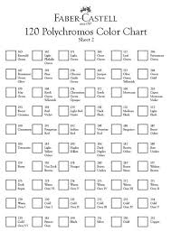 Inktense Colour Chart Copy And Paste To A Word Document