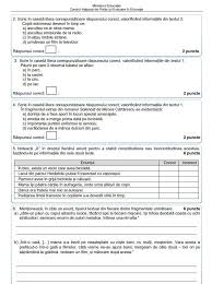 Afișarea rezultatelor finale după soluționarea contestațiilor. Barem Simulare Evaluare NaÈ›ionalÄƒ 2021 La Limba RomanÄƒ Cum Trebuiau Rezolvate Subiectele La Proba De Limba RomanÄƒ Grila De Corectare Observatornews Ro