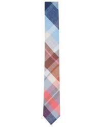 Original Penguin Men S Lyons Plaid Skinny Tie Pink Skinny Ties Original Penguin Men Original Penguin