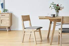 Refectory oak dining table with two carvers & four dining studded chairs. Miles Extendable Dining Table With Bench And 2 Chairs Castlery United States