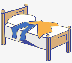 All combined sales from a single clipart set factor into 50 sales limit. Bedroom Clipart Wooden Bed Clothes On Bed Clipart Free Transparent Png Download Pngkey