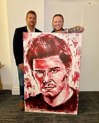 Artist Paints Iconic Celebrities With Unlikely Materials Like Coffee And  Lipstick (55 Pics)