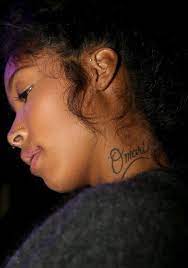 Cdiva In 2020 Neck Tattoos Women Girl Neck Tattoos Neck Tattoo