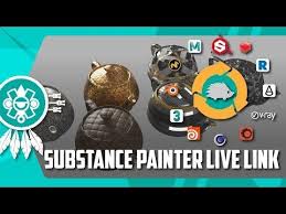 This Is The Full Version Of The Live Link Connection Between Substance Painter And Multiple Dcc S It Works With Marmoset Toolba Substances Painter 3d Tutorial