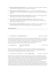 updated electrical assembler resume