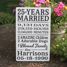 The traditional and modern gift for the 25th anniversary is silver, which appropriately symbolizes brilliance and harmony. Personalized Anniversary Wood Sign 25 Year Anniversary Wood Etsy 25 Year Anniversary Gift 25 Year Anniversary 25th Anniversary Gifts