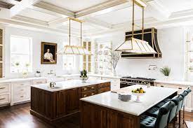 Wooden board empty table in front of blurred background. 43 Best White Kitchen Ideas 2021 White Kitchen Designs And Decor