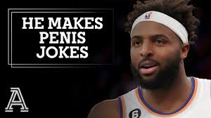 Mitchell Robinson makes penis jokes? | The Athletic NBA Show - YouTube