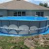 It's easy to get a level and smooth surface with it, and its rough texture will make sure that your pool will remain stationary, even when it is being used by a lot of people. 3
