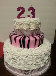 23rd Birthday Birthday Cake Ideas For 23 Year Old Female 23rd Birthday Cake 23 Birthday Cake Birthday Cake Cake