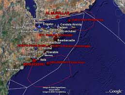 Somalia Piracy Map in Google Earth - Google Earth Blog