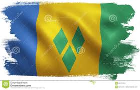Vincent and the grenadines was officially adopted on october 12, 1985. Saint Vincent Flag Illustration 94141954 Megapixl