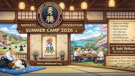 Midwest Aikido Federation Summer Camp 2026